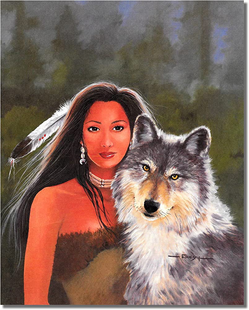 Native Indian Wolf Wallpapers Top Free Native Indian Wolf Backgrounds