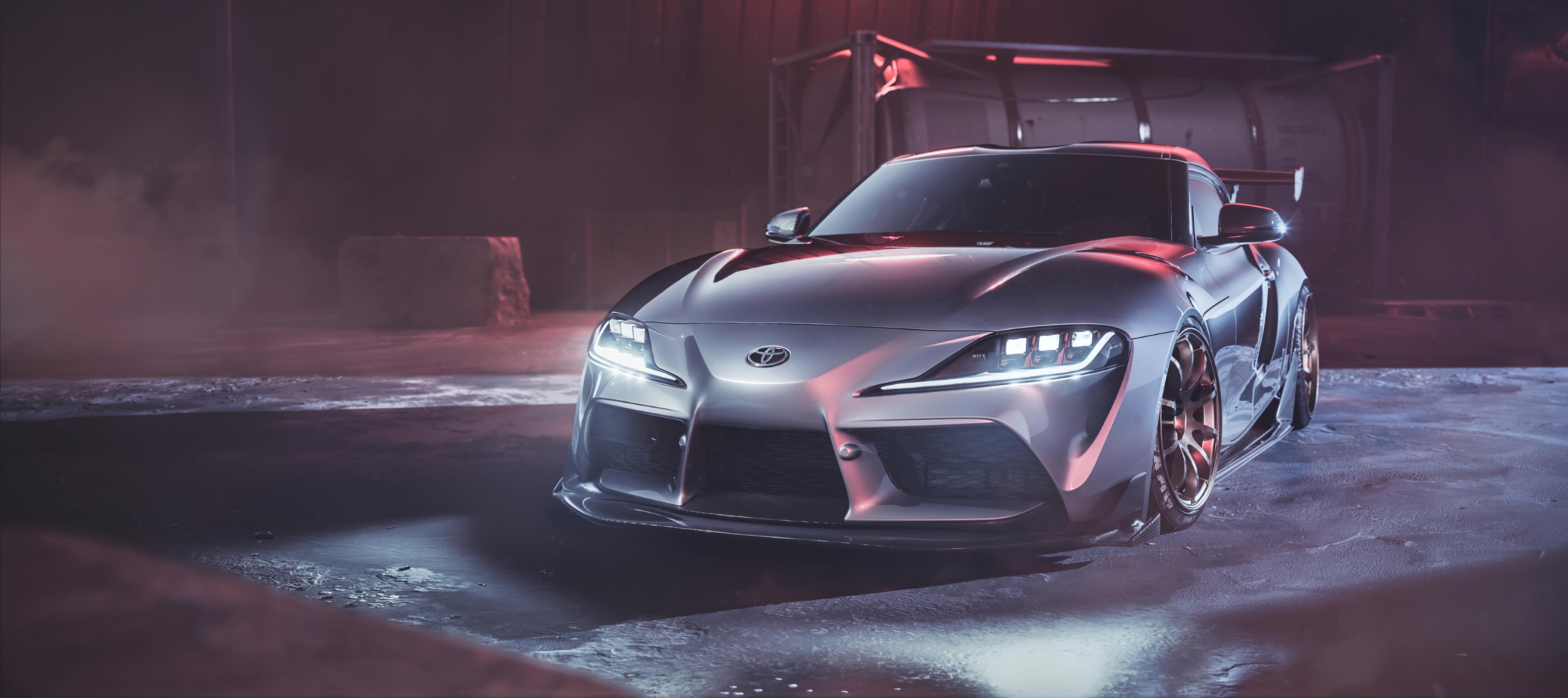 4892x2179 Toyota supra Wallpaper