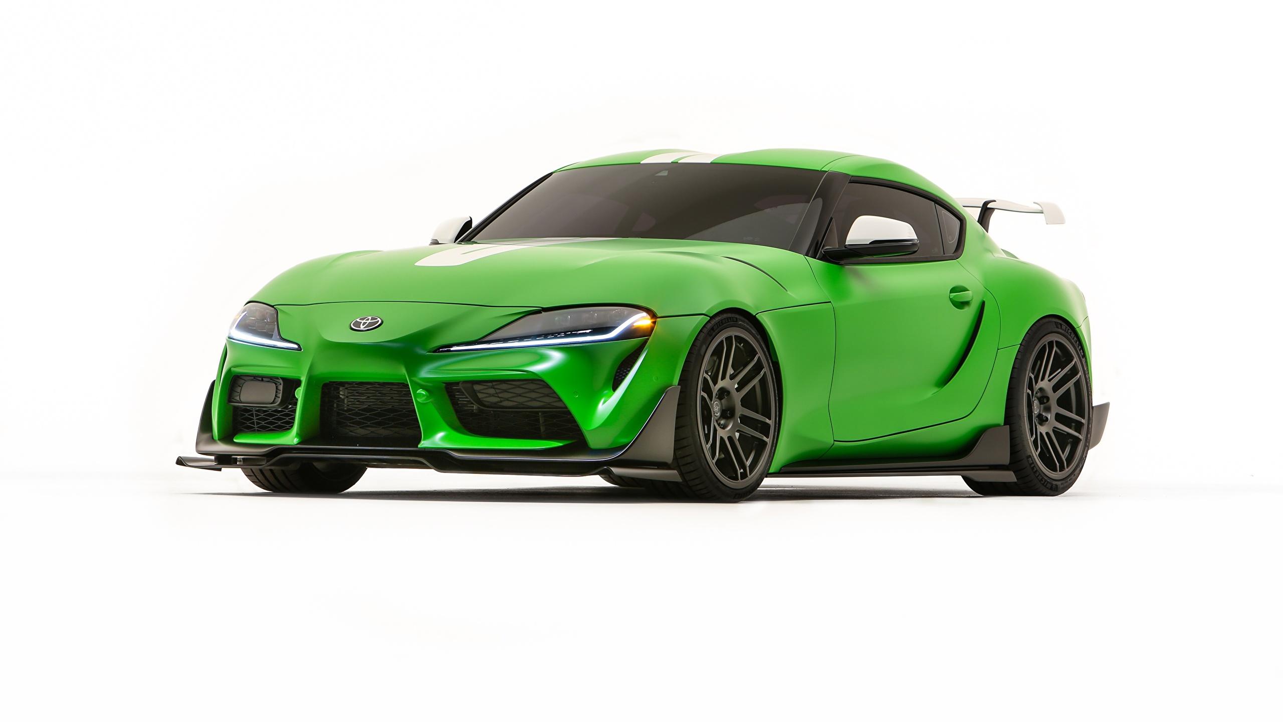 2560x1440 Wallpaper Toyota Supra, GR Supra, A Wasabi 2560x1440