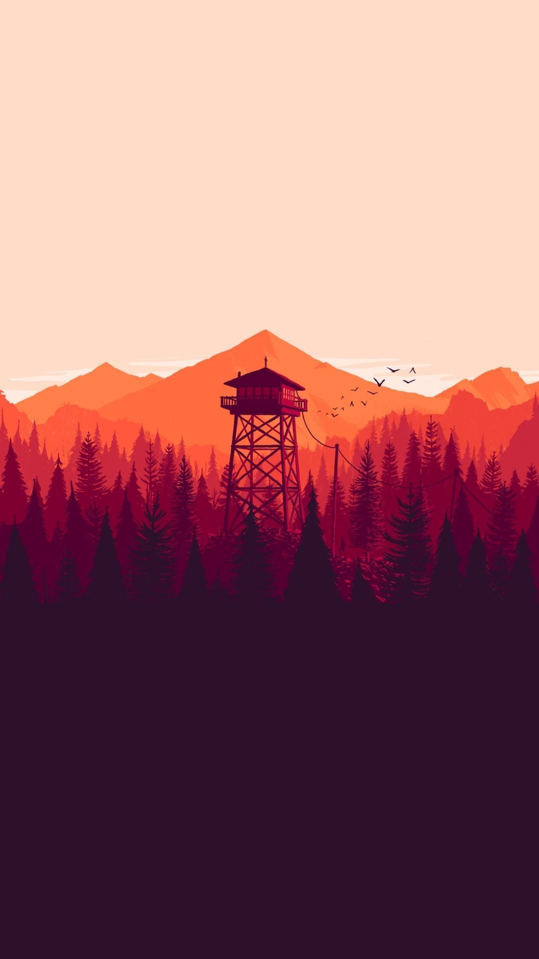 1080x1920 Red Theme Wallpaper