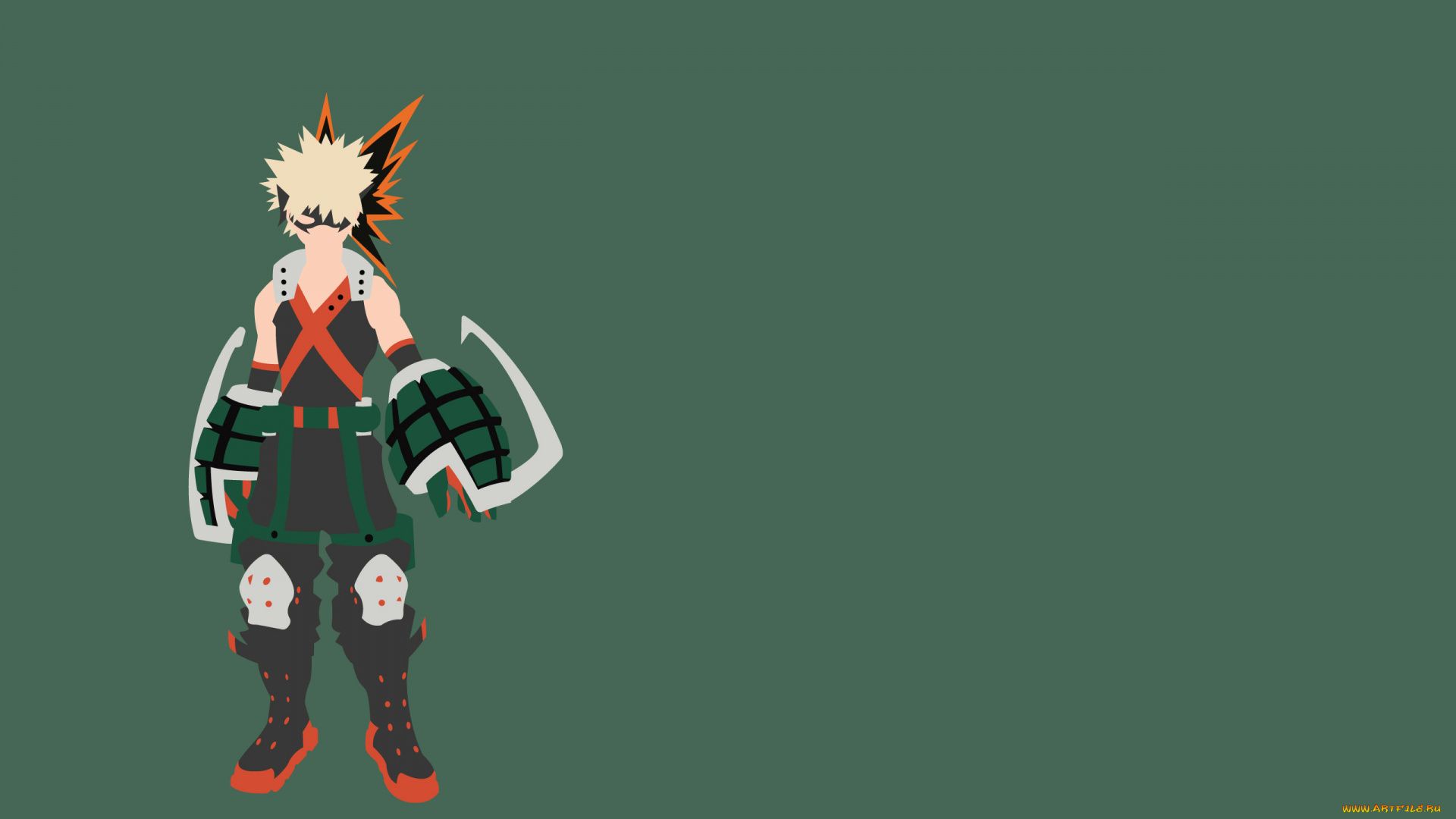 1920x1080 Anime My Hero Academia Bakugo Wallpaper