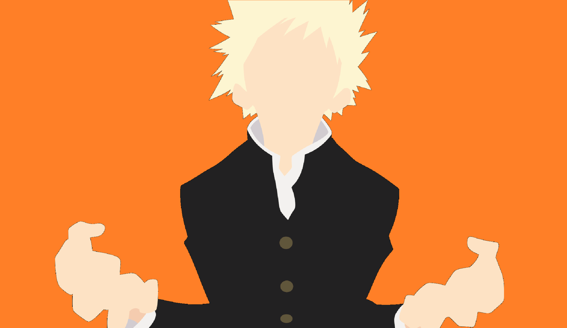 Bakugo Minimalist Wallpapers - Top Free Bakugo Minimalist Backgrounds