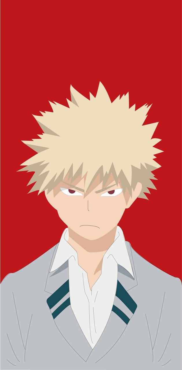 630x1280 bakugou wallpaper