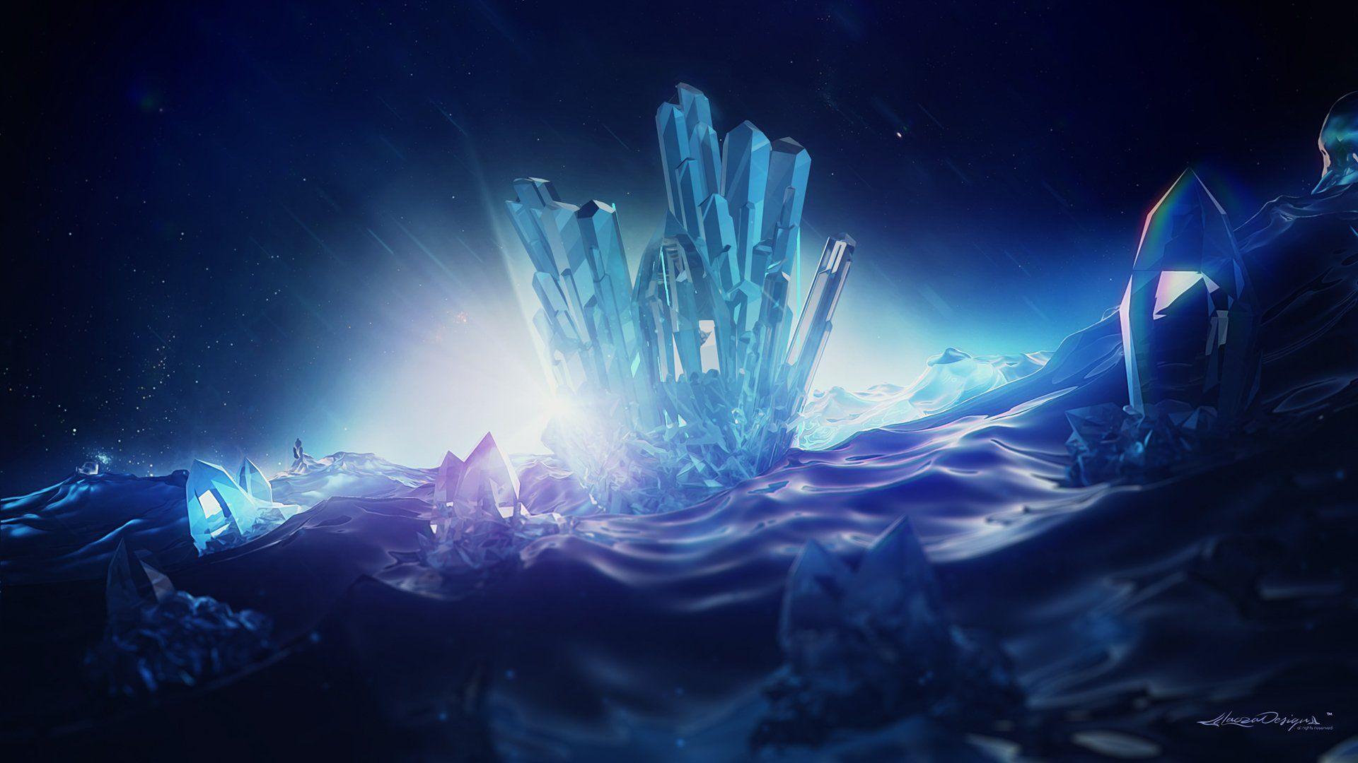 1920x1080 Crystal Wallpaper HD Free download