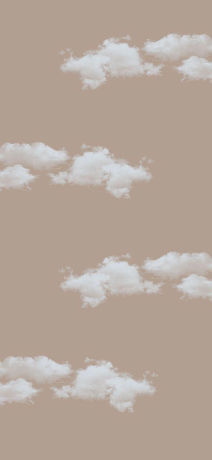 736x1592 Beige Wallpaper Explore more Beige, Color, Grayish Tan, GrayishYellow, Light Grayish wallpaper.. Beige wallpaper, Cloud wallpaper, Wallpaper