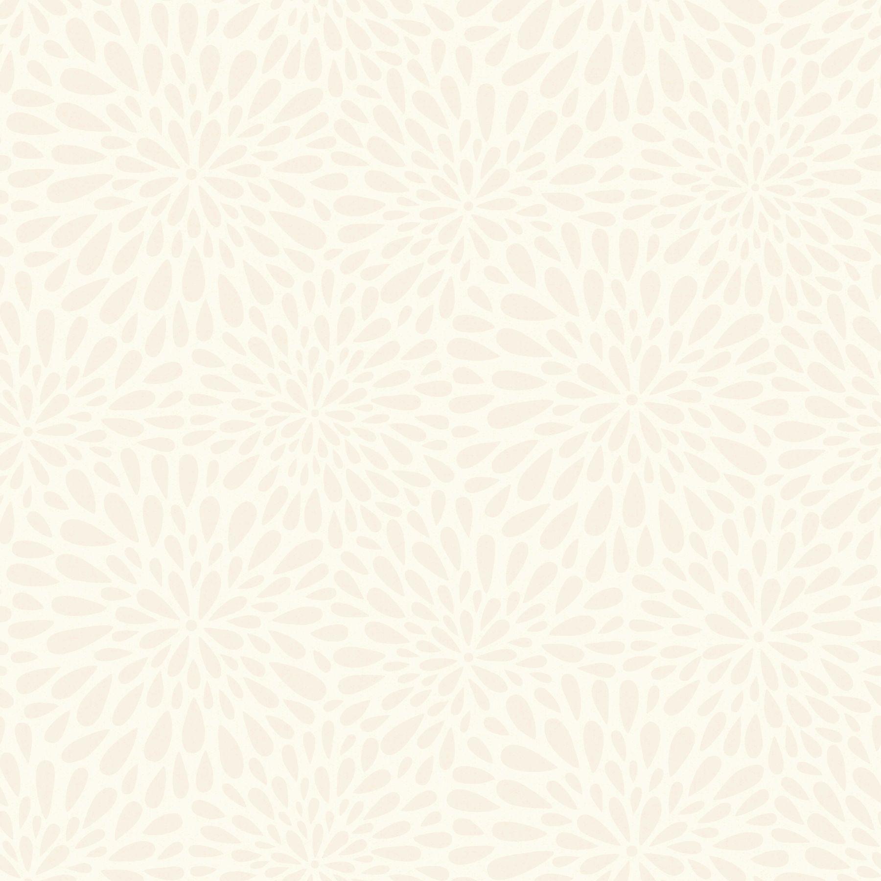 1800x1800 2535 20664 Calendula Modern Floral Wallpaper Beige Neutral Colors With Blooming Chrysanthemum Bouquet Botanical Modern Style Non Woven Unpasted Wall Covering By Brewster Savvy Decorator