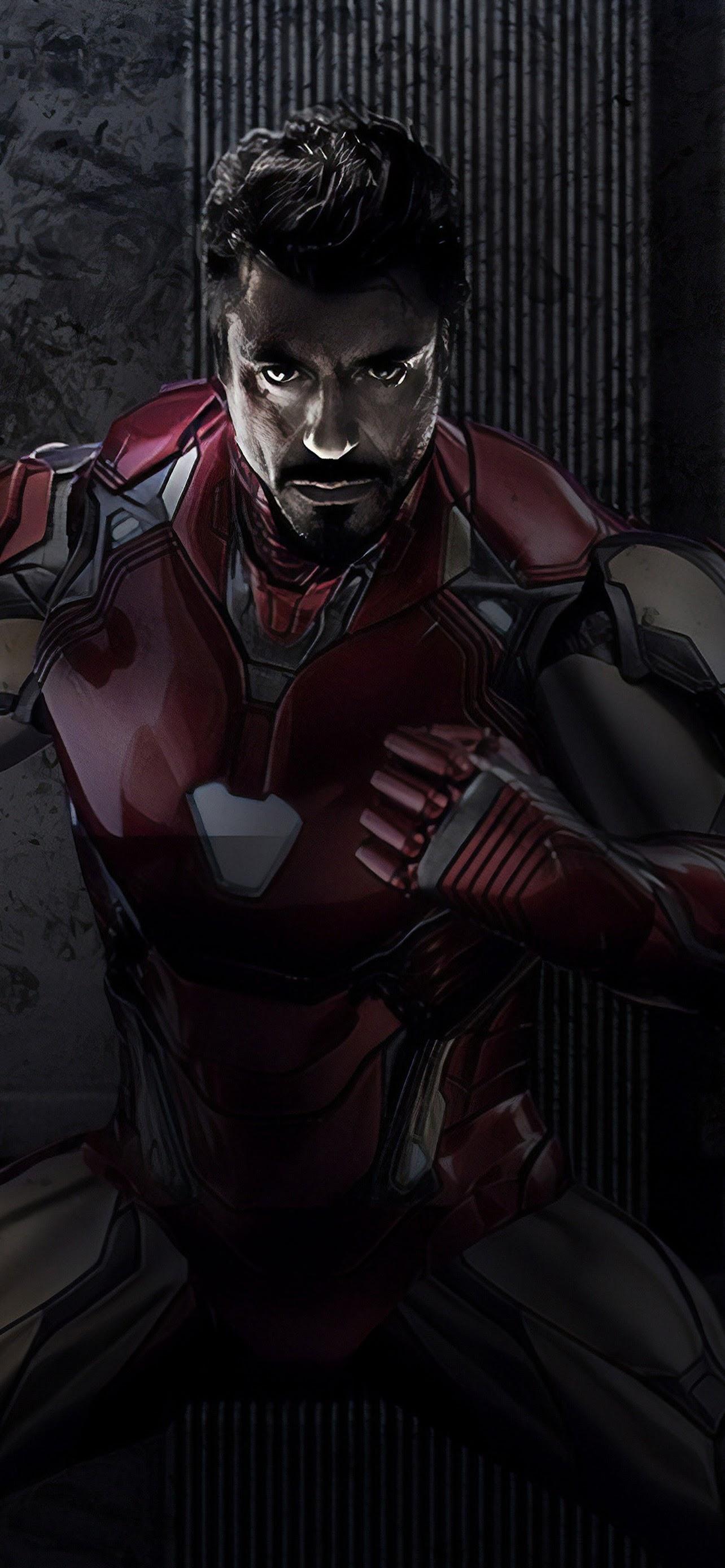 1284x2778 Iron Man Tony Stark Avengers Endgame 4K Wallpaper