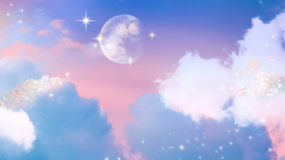 Pink Moon Aesthetic Wallpapers Top Free Pink Moon Aesthetic