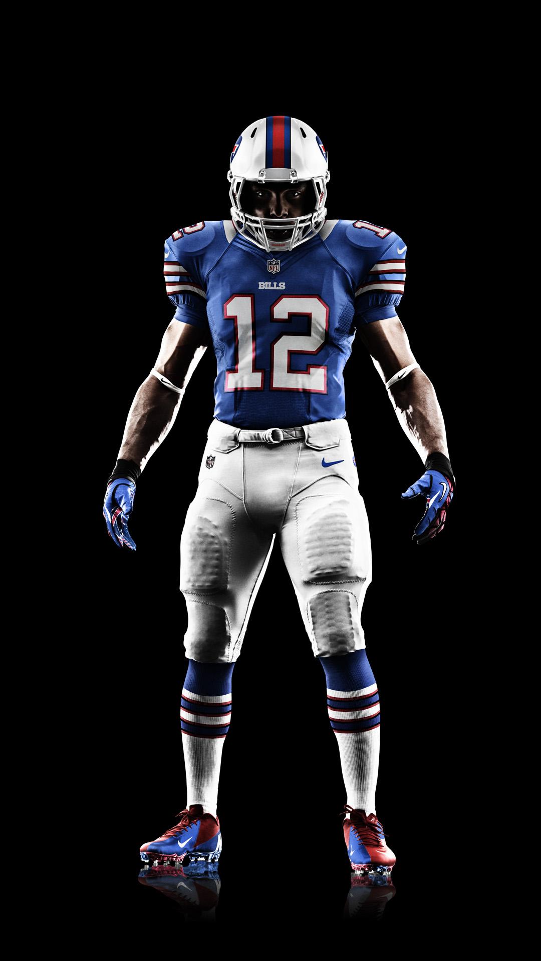 1080x1920 Nike Buffalo Bills uniforms htc one wallpaper