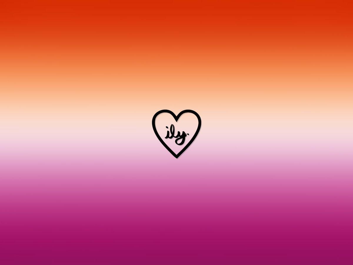1200x900 Subtle Lesbian pride iPad wallpaper. iPad wallpaper, Wallpaper, Art background