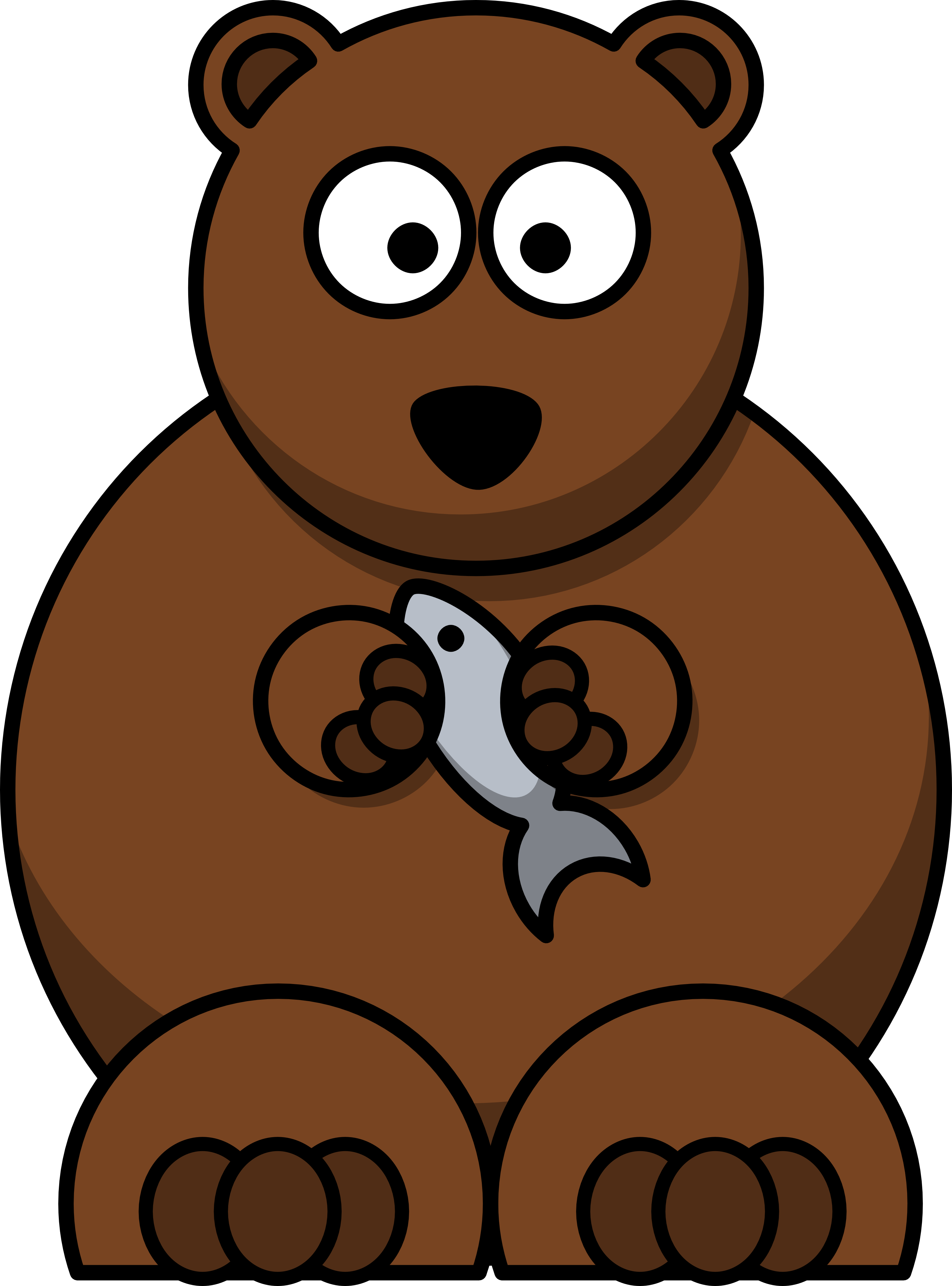 3333x4501 cartoon bear clipart
