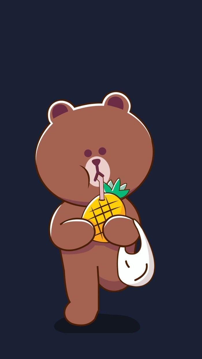 700x1243 Glam moviles. Bear wallpaper, Wallpaper doodle, Cartoon wallpaper