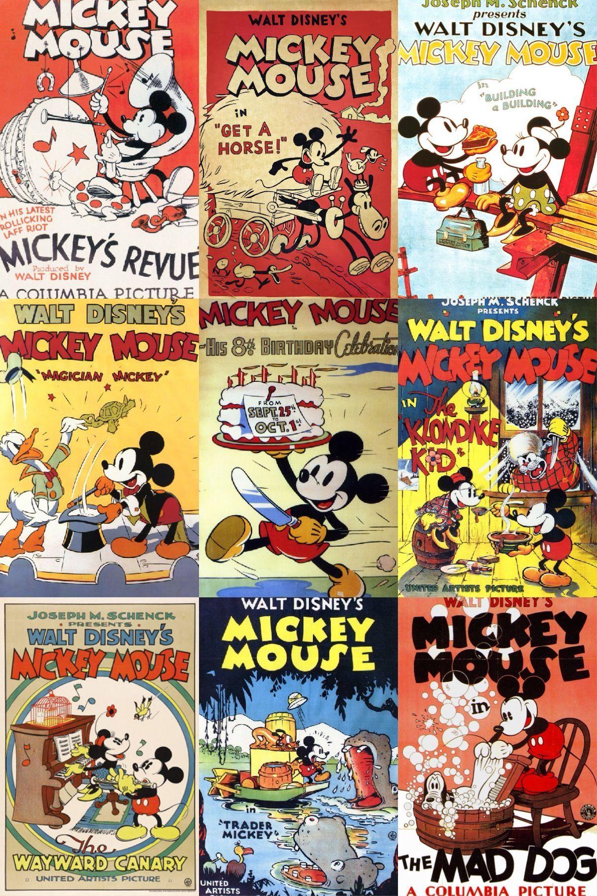 1200x1800 Disney. Mickey mouse cartoon, Mickey mouse movies, Vintage mickey