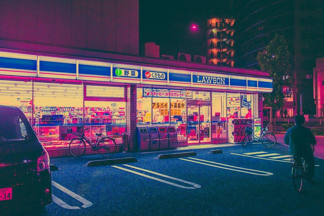 1280x853 Japanese convenience store. Aesthetic desktop wallpaper, Computer wallpaper desktop wallpaper, Desktop wallpaper art