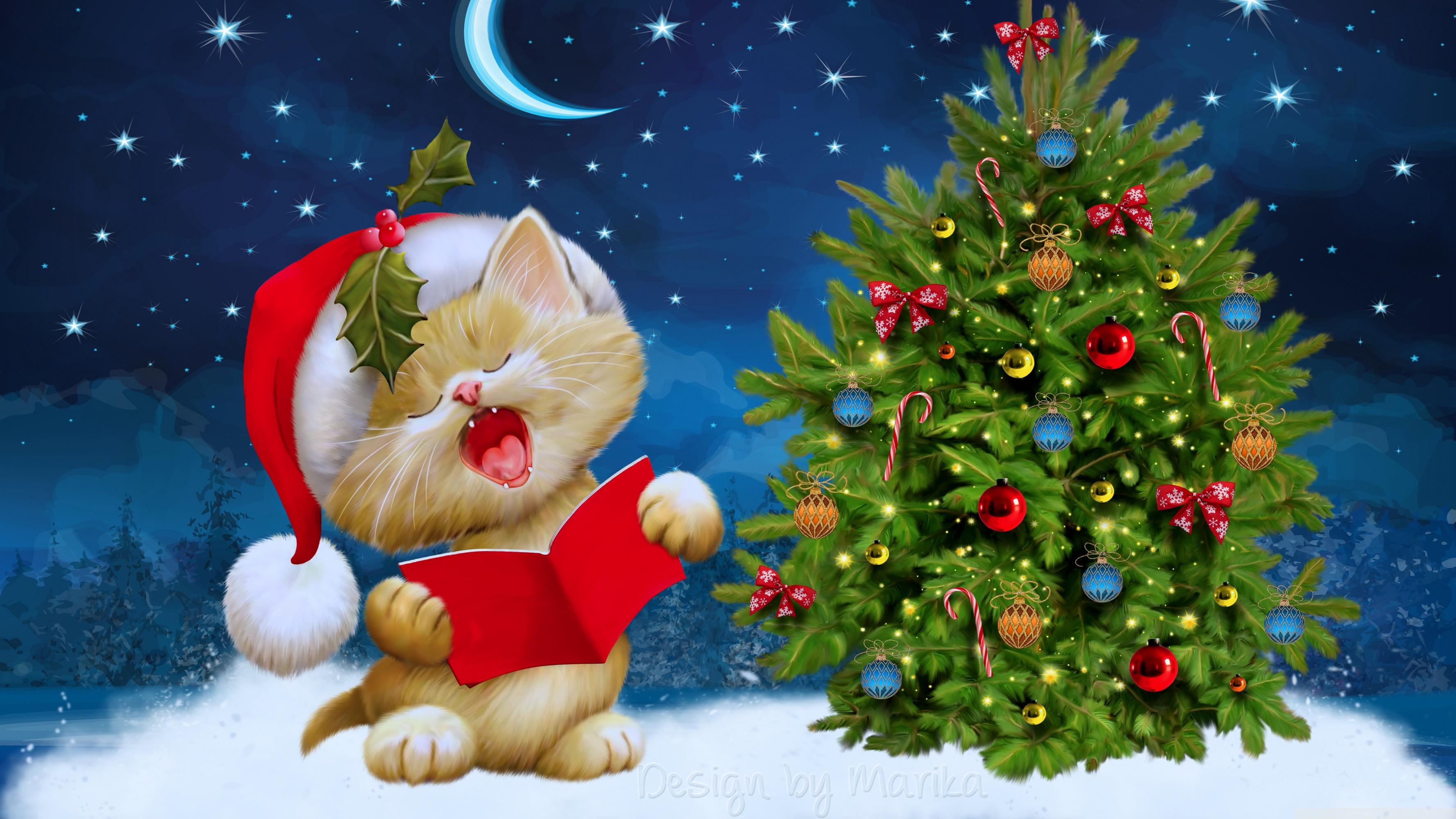 3554x1999 Christmas Carols Ultra HD Desktop Background Wallpaper for 4K UHD TV : Widescreen & UltraWide Desktop & Laptop : Tablet