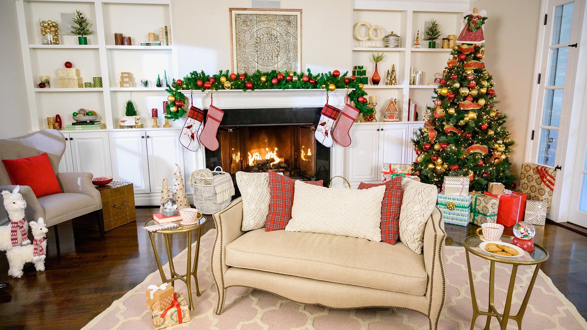 Christmas Living Room Wallpapers - Top Free Christmas Living Room ...