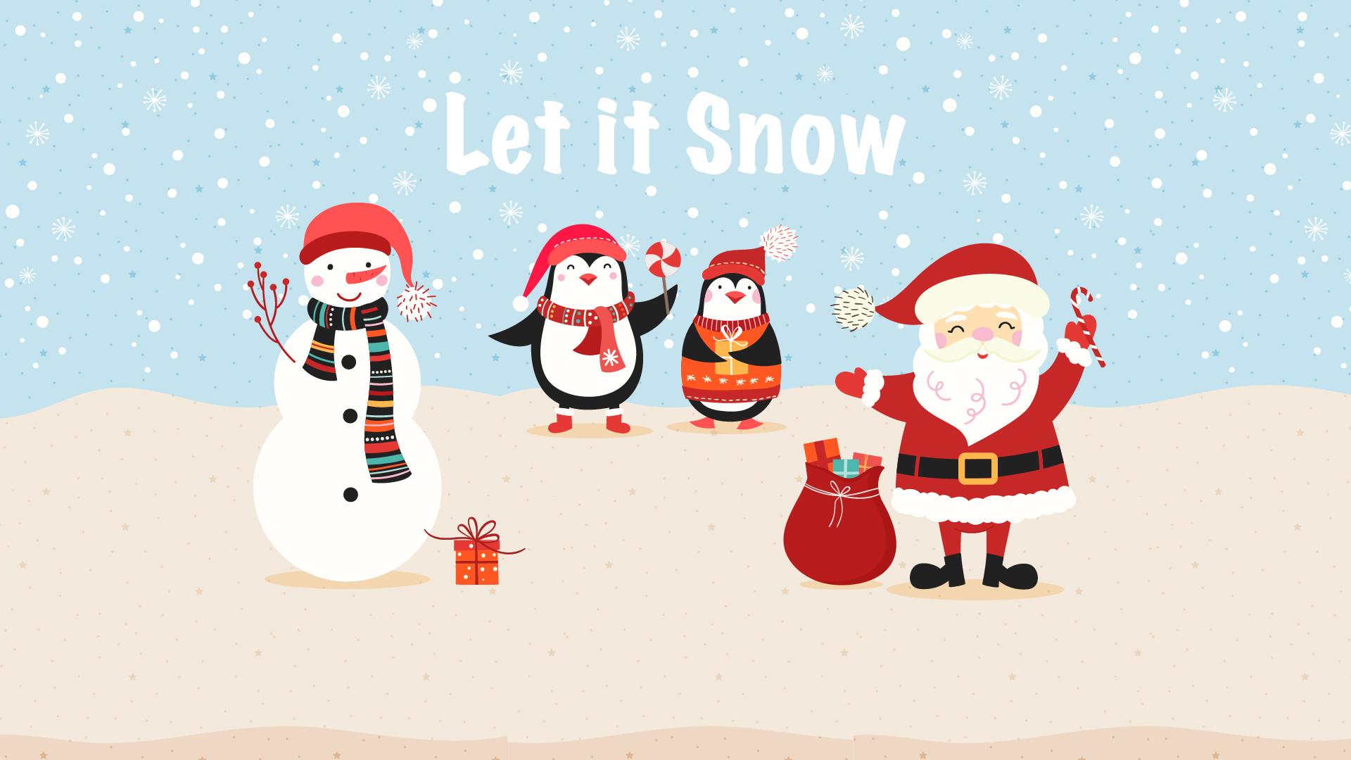 1920x1080 Christmas Cute Laptop Wallpaper