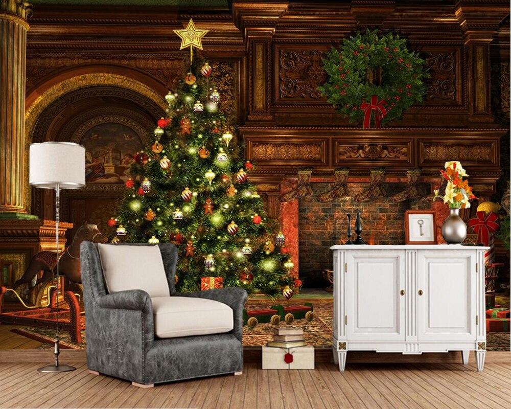 Christmas Living Room Wallpapers - Top Free Christmas Living Room ...