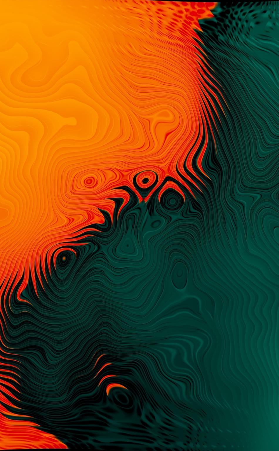 950x1534 Download Orange Green Match, Abstract 950x1534 Wallpaper, Iphone, 950x1534 HD Image, Background, 24566