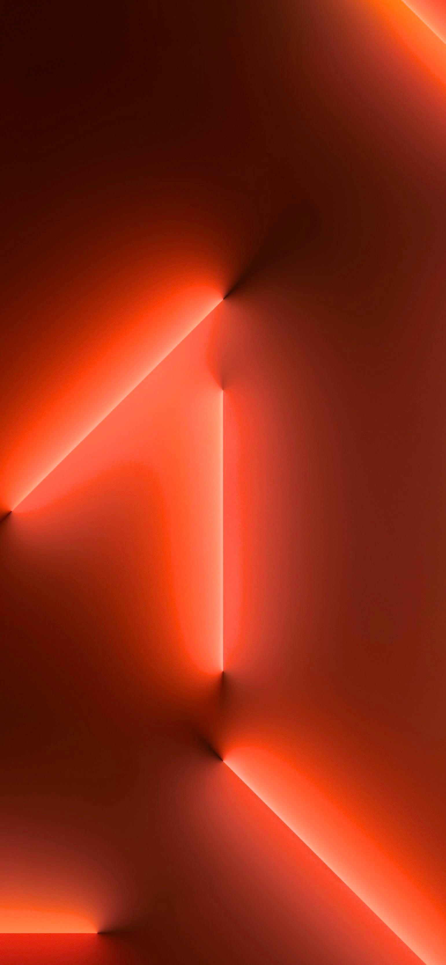 1542x3334 Made a red variation of the green iPhone wallpaper