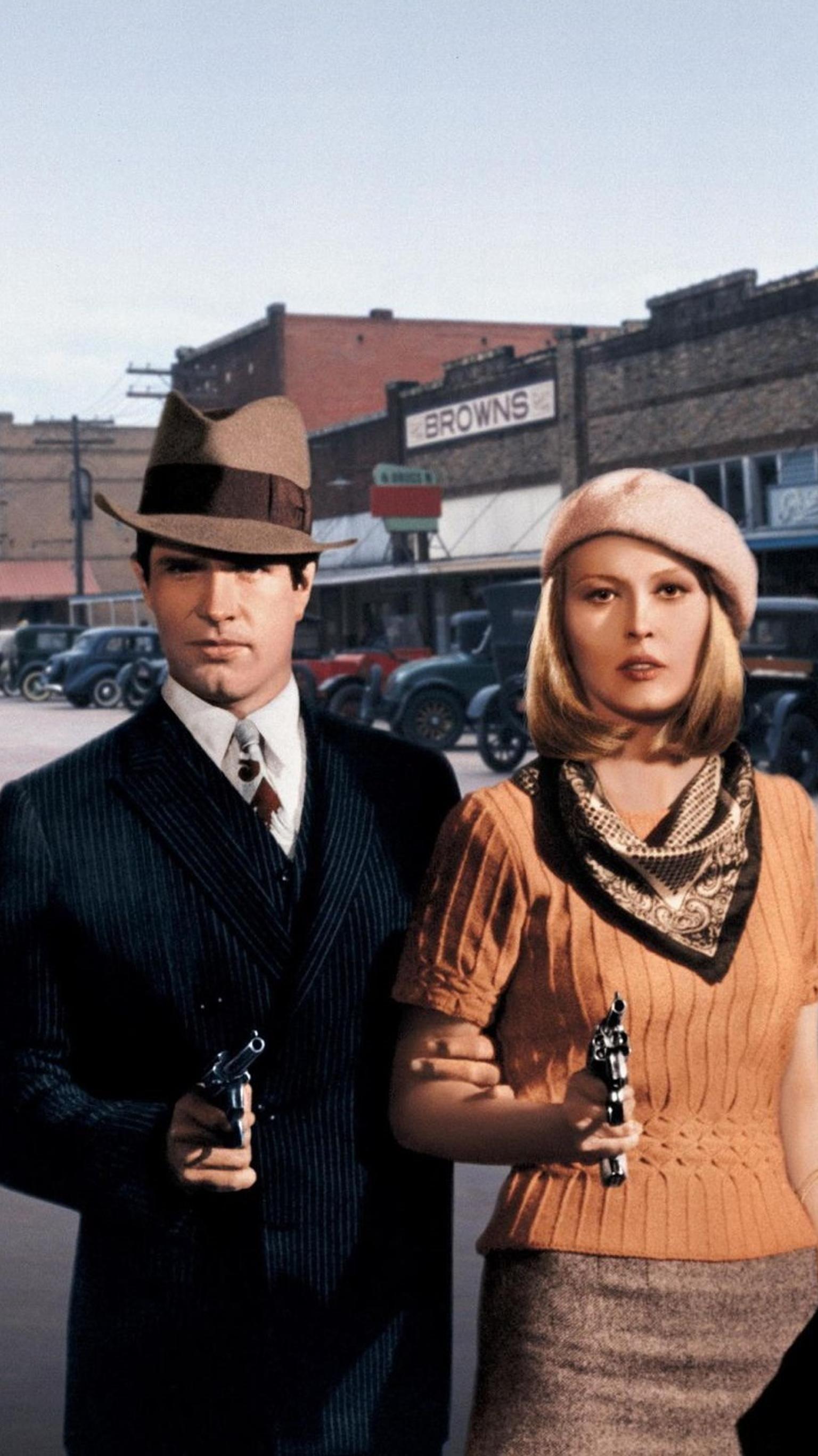 1536x2732 Bonnie And Clyde Wallpaper