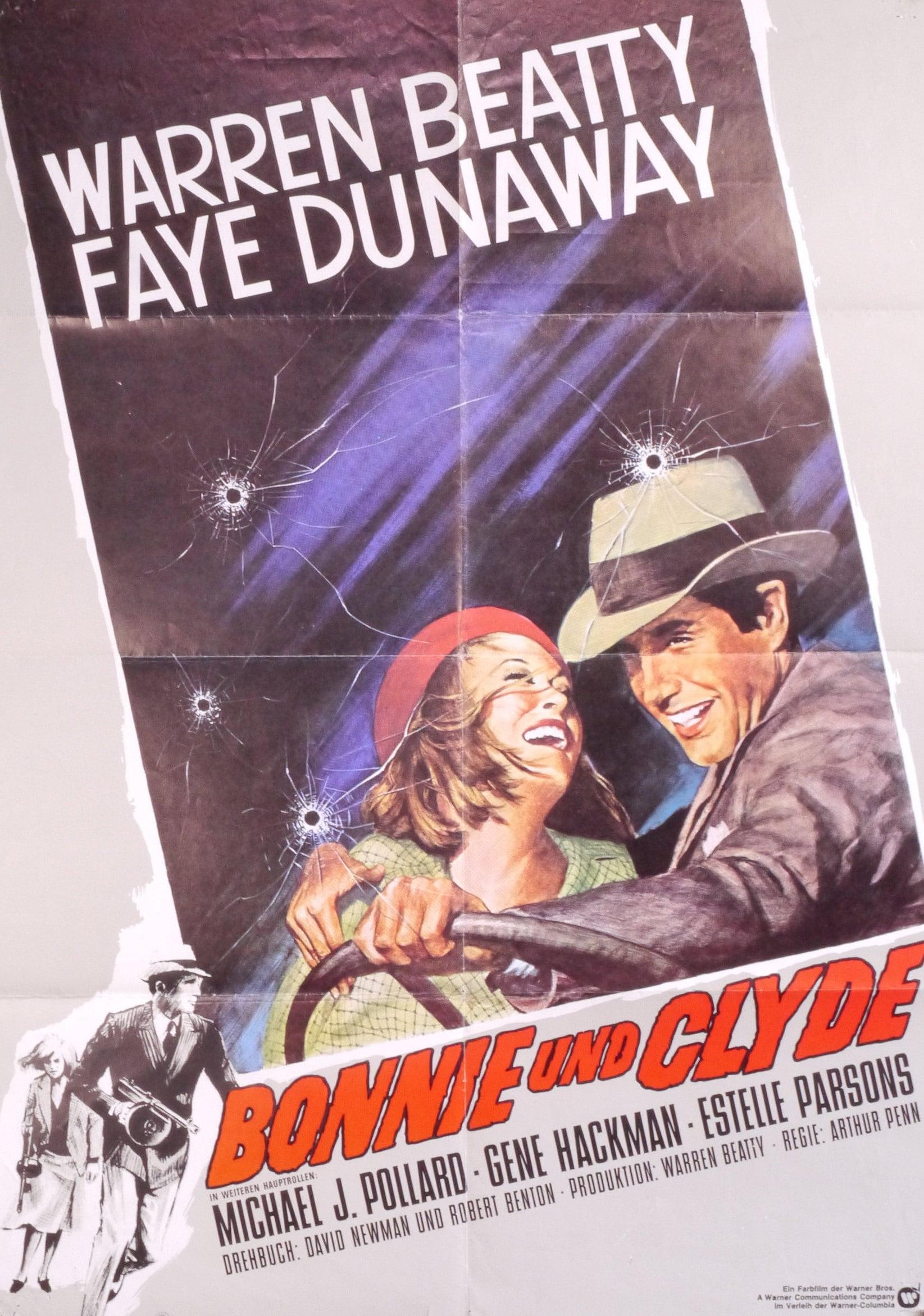 1645x2343 Bonnie And Clyde An Original Vintage Movie Poster Of Arthur