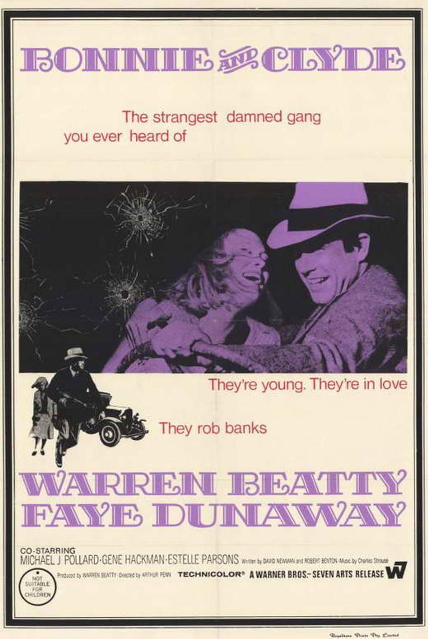 858x1280 Bonnie & Clyde Movie Poster (11 x 17) # MOVAD3910
