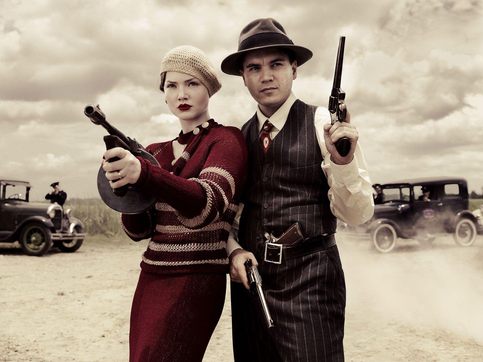 1560x1170 Bonnie And Clyde Wallpaper