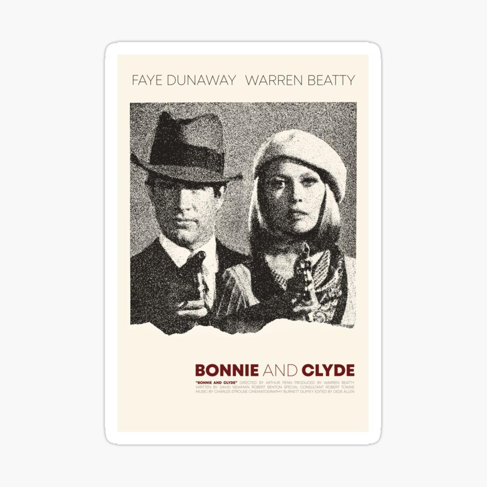 1000x1000 Bonnie and Clyde (1967) film poster Canvas Print