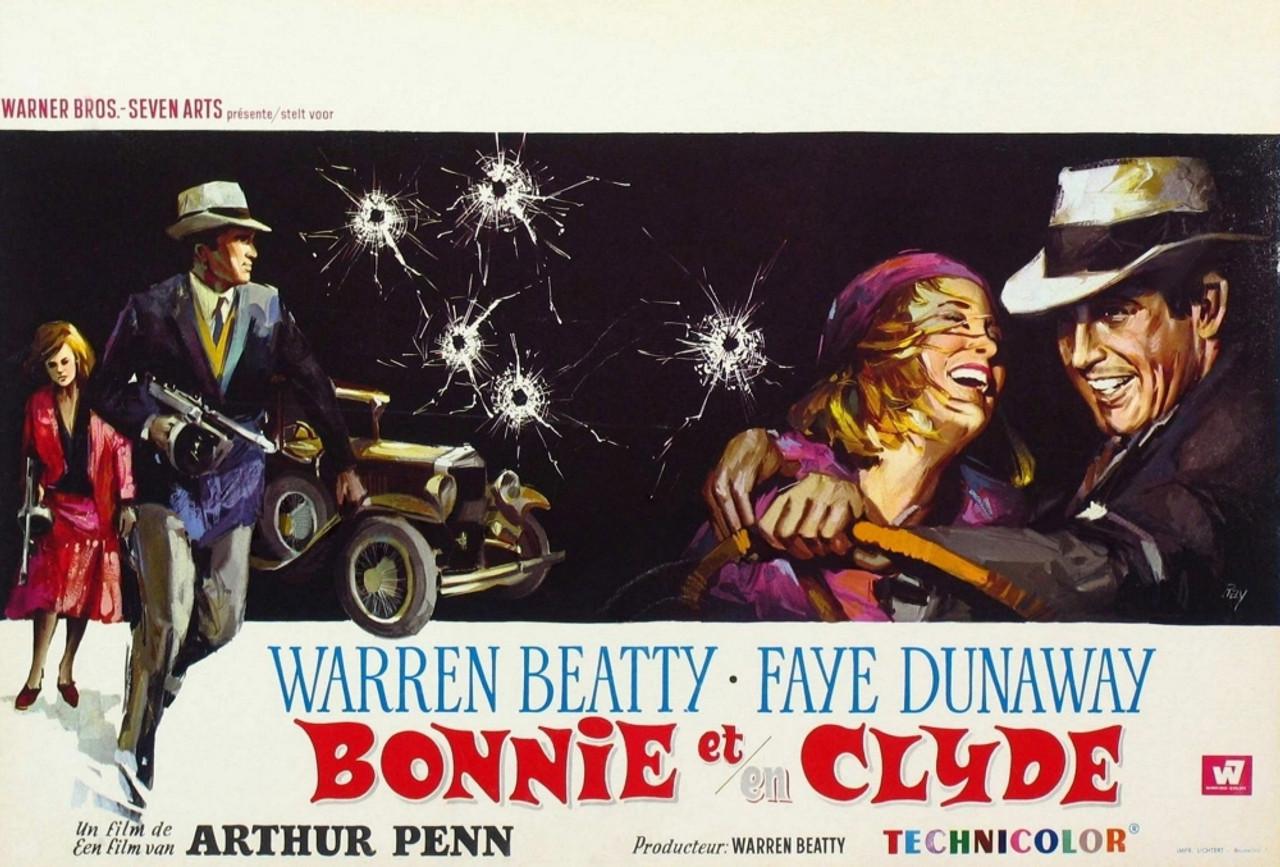 1280x867 Bonnie And Clyde L R: Faye Dunaway Warren Beatty Faye Dunaway Warren Beatty On Belgian Poster Art 1967 Movie Poster Masterprint # VAREVCMCDBOANEC027H