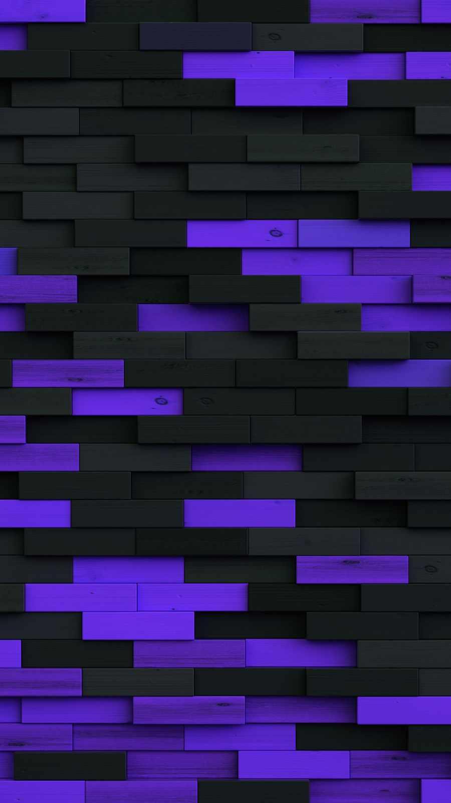 900x1600 Purple Wood Bricks Wallpaper : iPhone Wallpaper