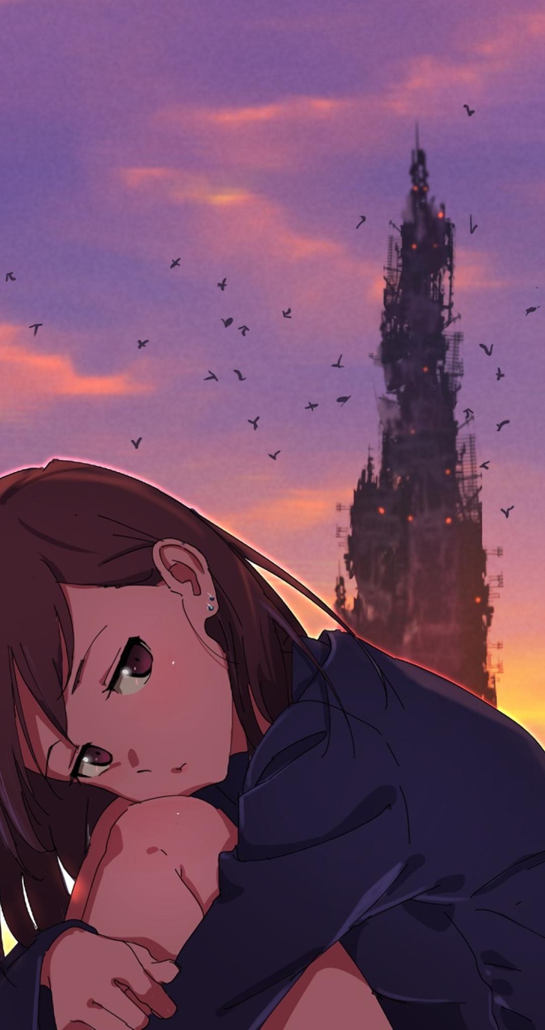 1080x2040 Broken Heart Anime Girl 1080x2040 Resolution Wallpaper, HD Anime 4K Wallpaper, Image, Photo and Background