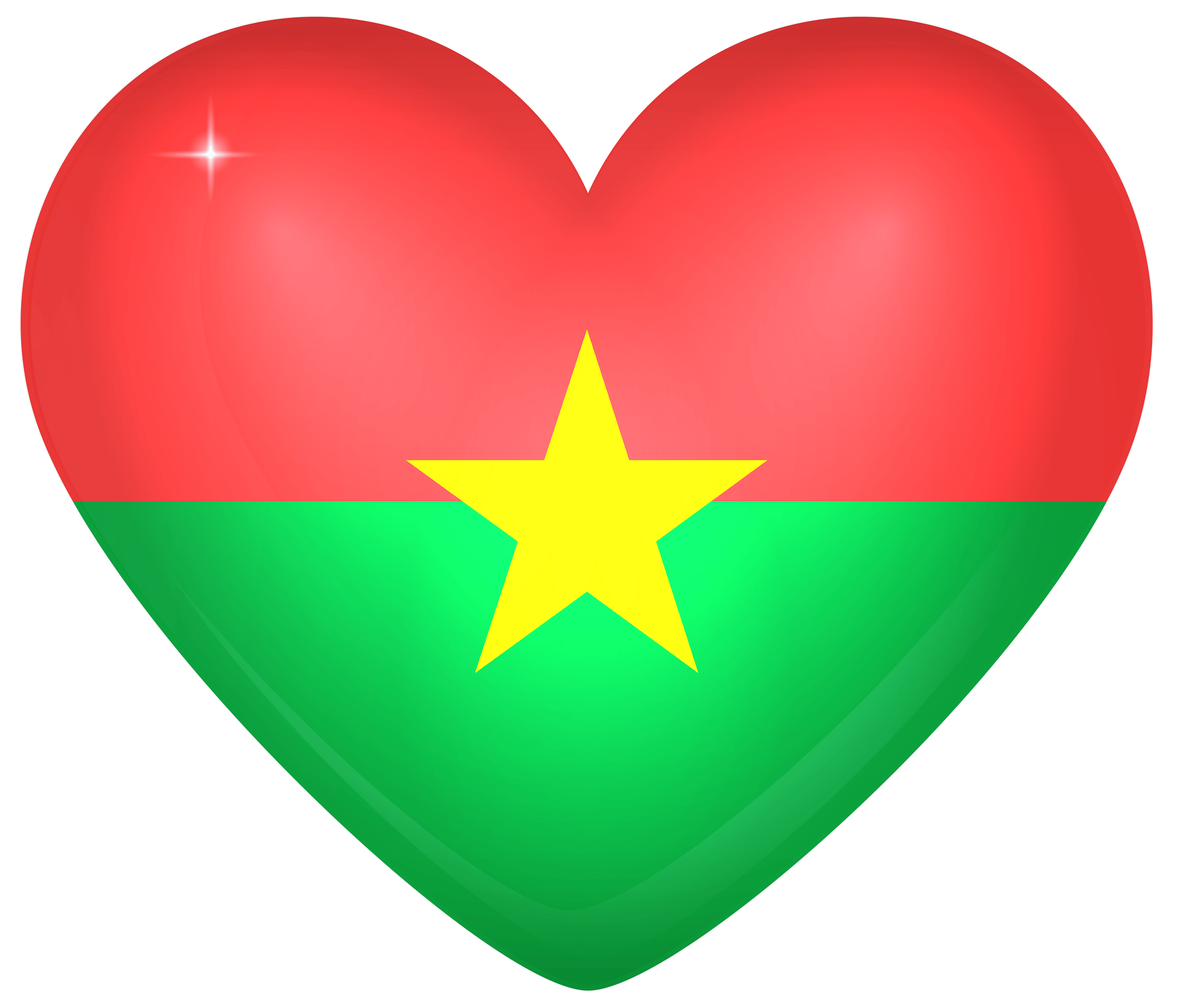 6000x5138 Burkina Faso Flag Wallpaper