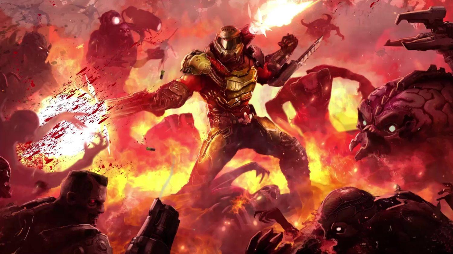 1500x844 Blood Slayer Doom Eternal Live Wallpaper