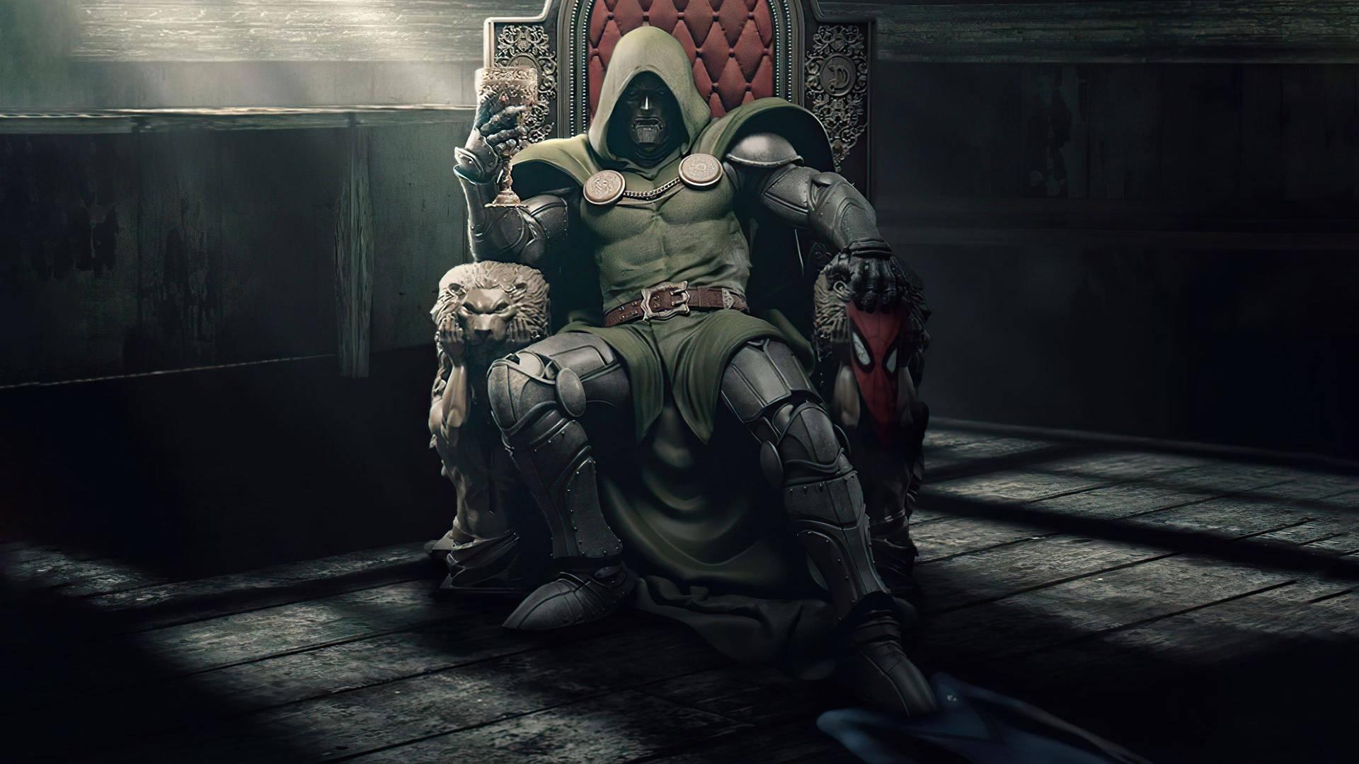 1920x1080 Download Doctor Doom In Throne Wallpaper