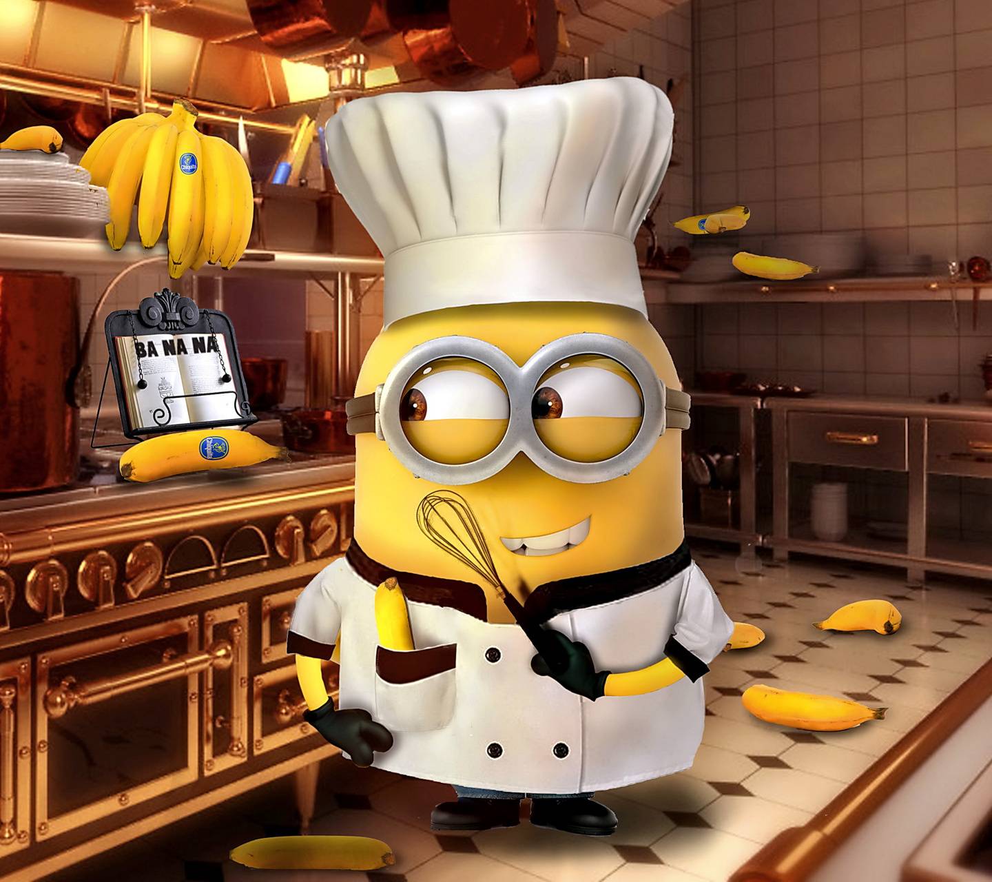 1440x1280 Funny Chef Wallpaper