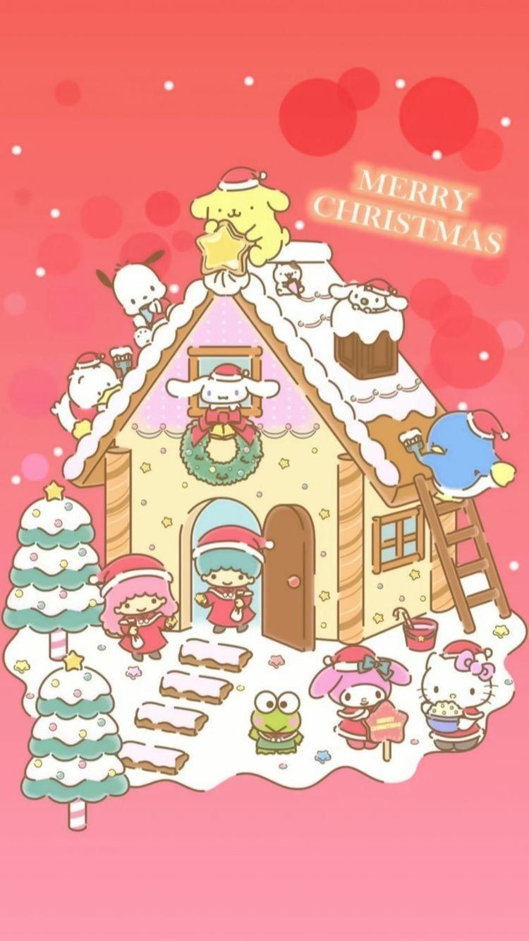 750x1333 Sanrio Characters. Hello kitty iphone wallpaper, Hello kitty christmas, Hello kitty picture