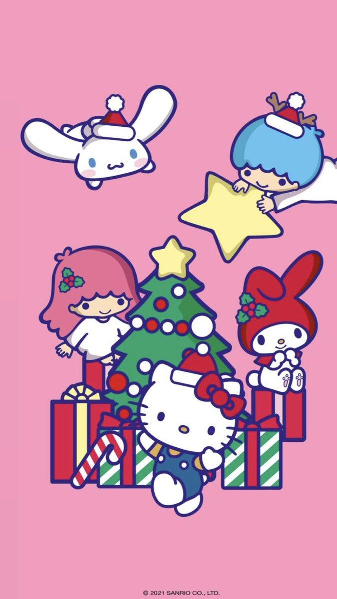 675x1200 ichi's tweet sanrio christmas 2021 wallpaper !!