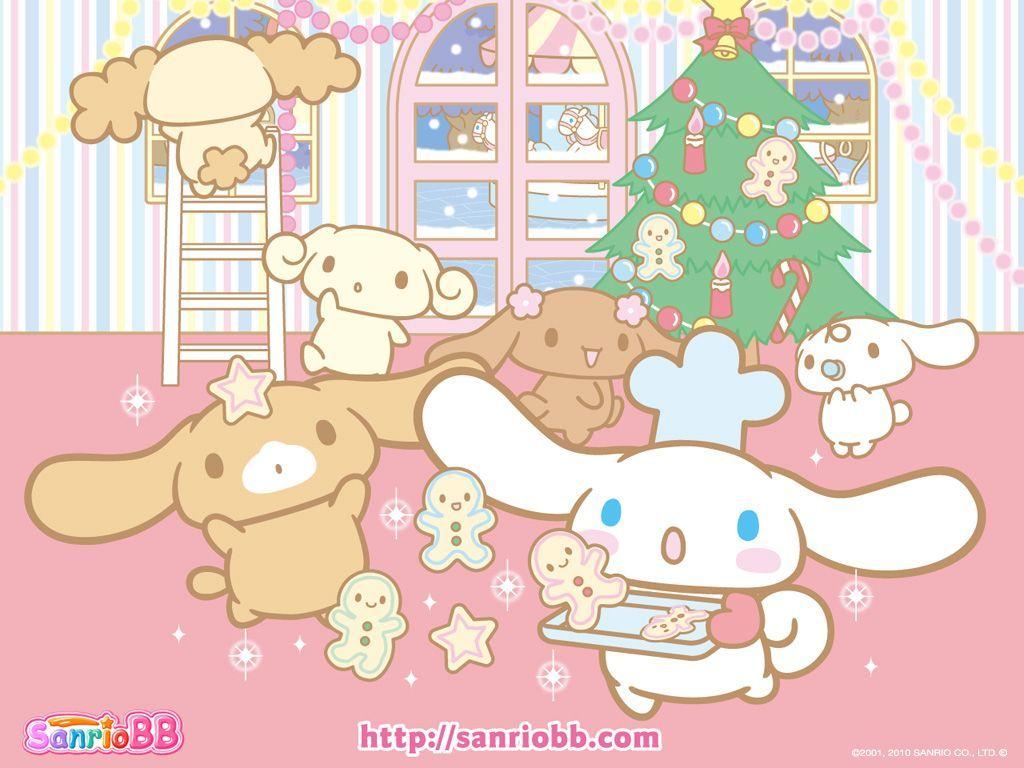 1024x768 Sanrio Christmas Computer Wallpaper