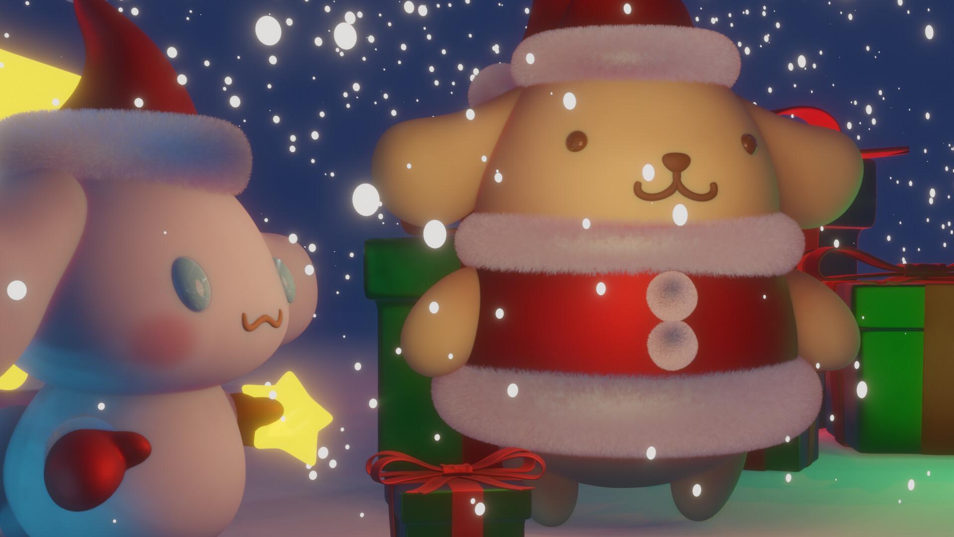 Sanrio Christmas Wallpapers - Top Free Sanrio Christmas Backgrounds ...