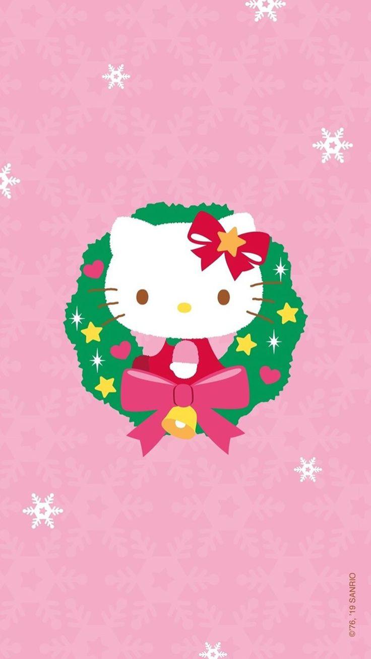 736x1309 Hello Kitty Christmas Wallpaper. Hello kitty christmas, Hello kitty wallpaper, Hello kitty picture