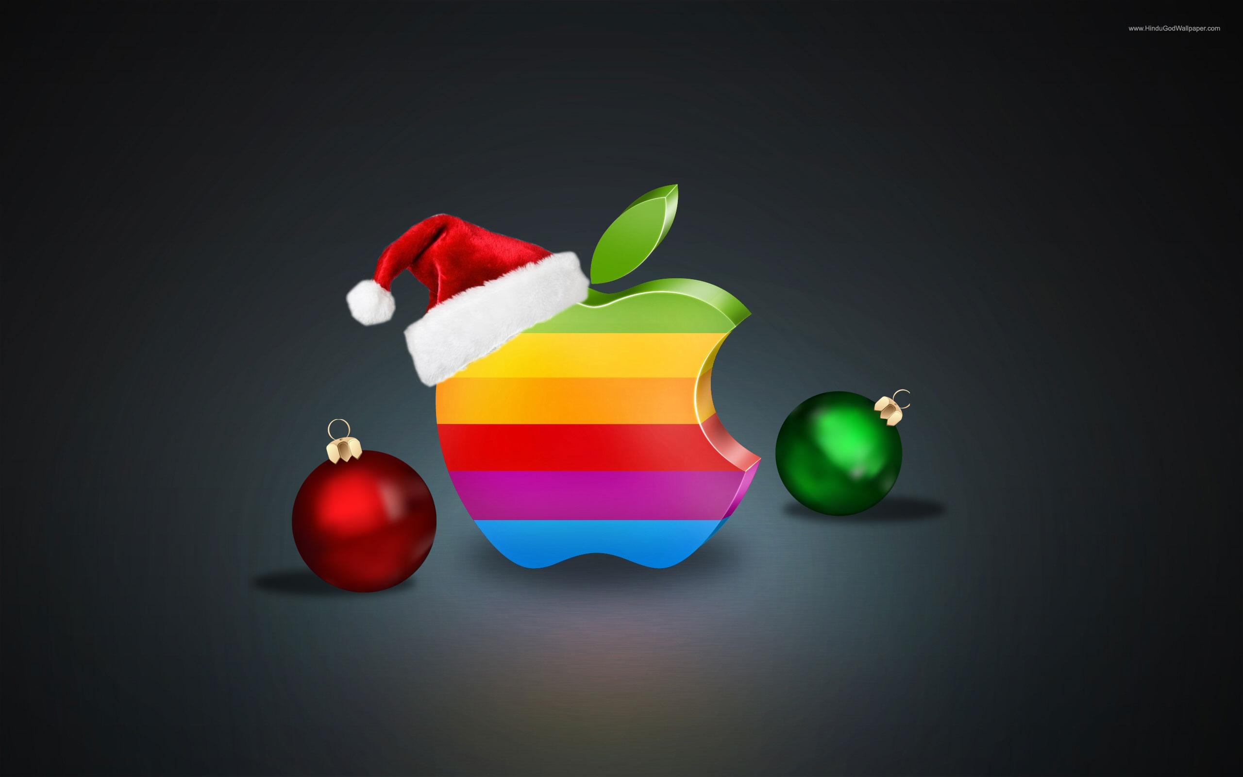 2560x1600 Apple Christmas Wallpaper High Resolution Download