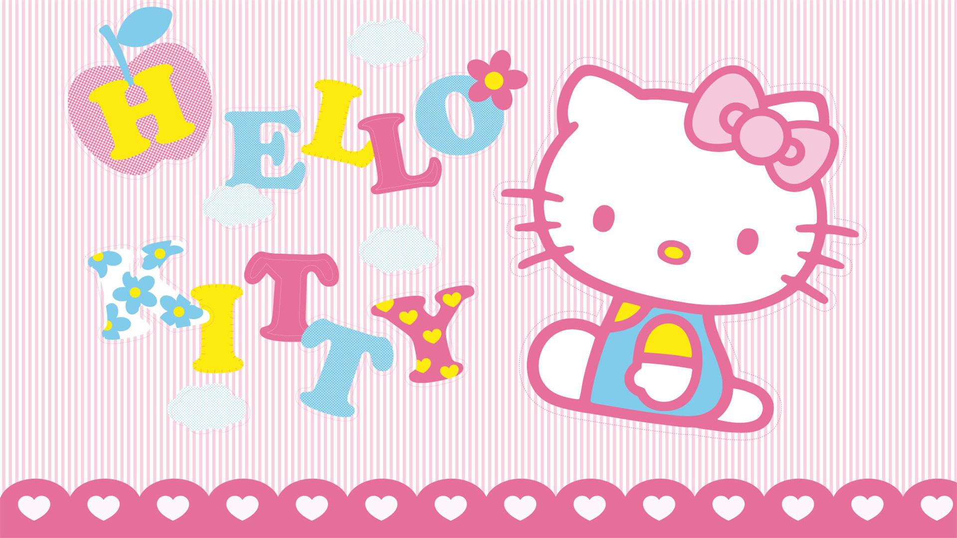 1920x1080 Hello Kitty Christmas Background