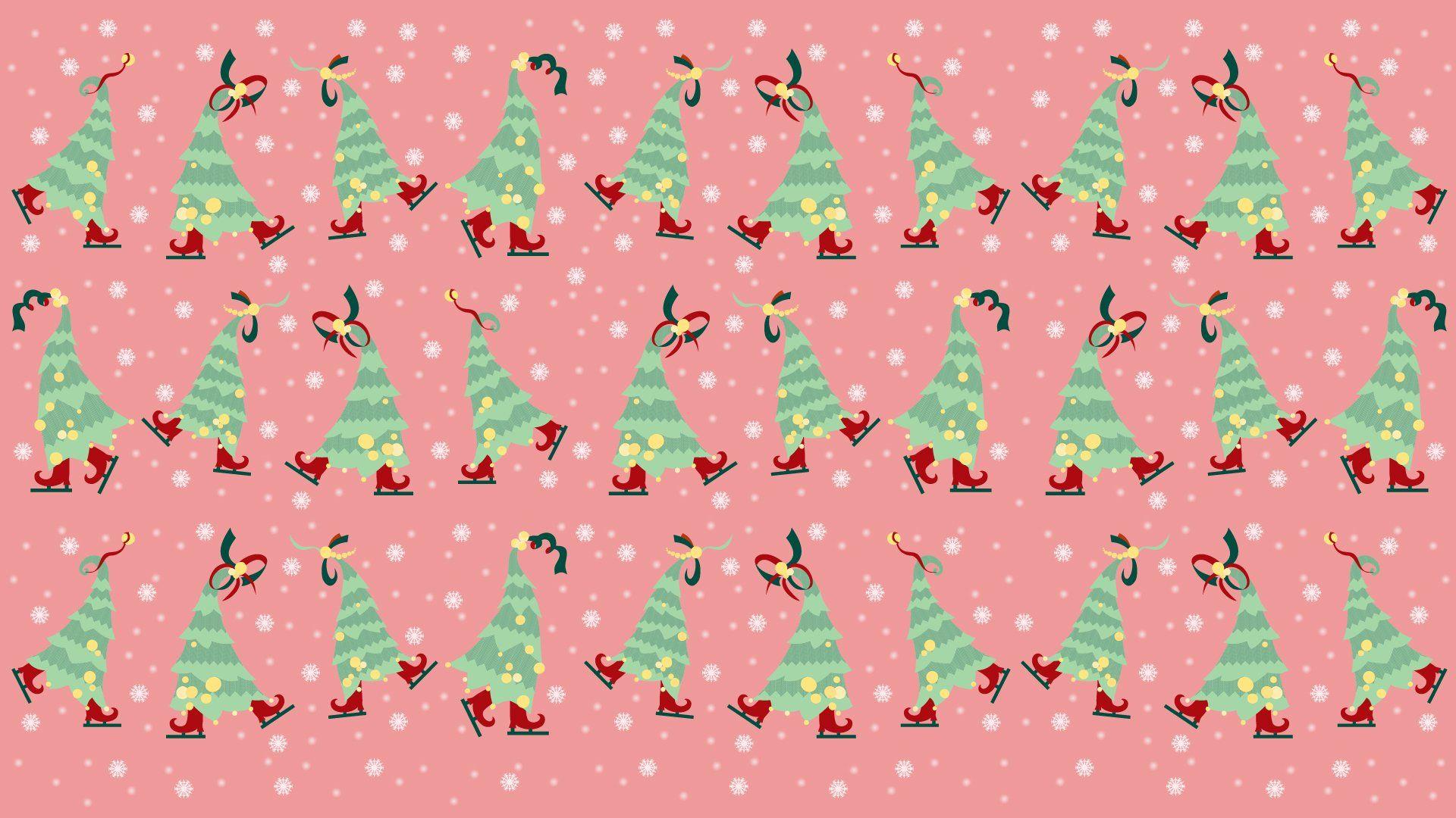 1920x1080 Christmas Preppy Desktop Wallpaper