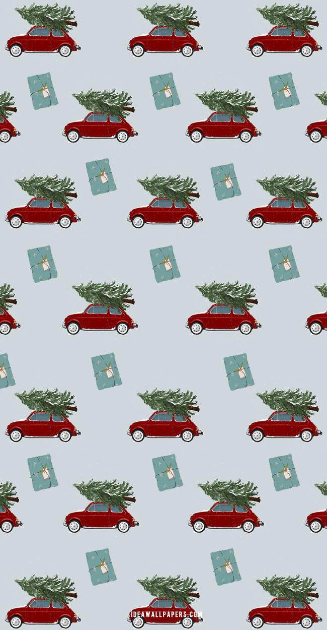 650x1250 Cute Christmas Wallpaper Ideas for Phones : Car & Gift Wallpaper