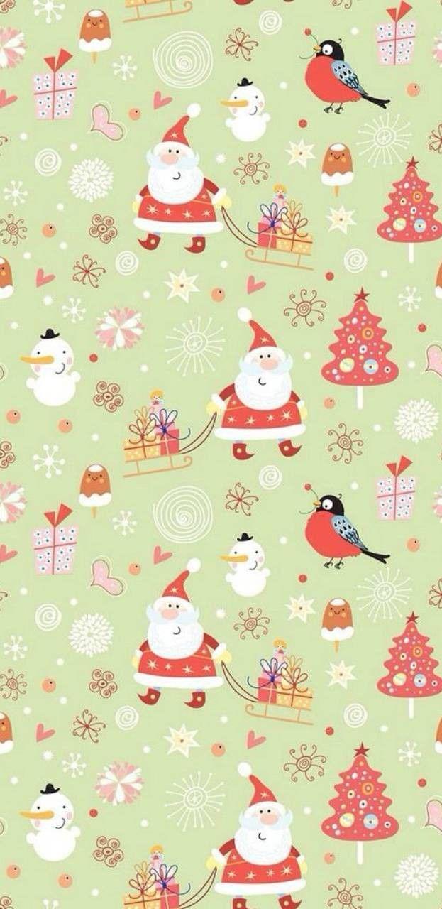 623x1280 Cute Christmas iPhone Wallpaper