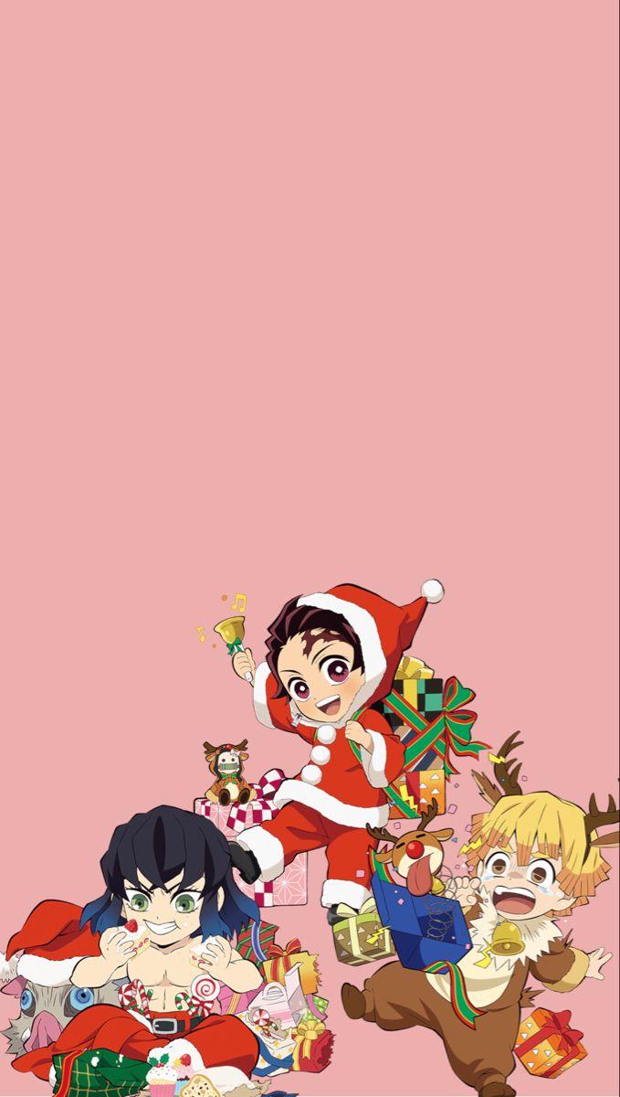 Demon Slayer Christmas Wallpapers - Top Free Demon Slayer Christmas ...