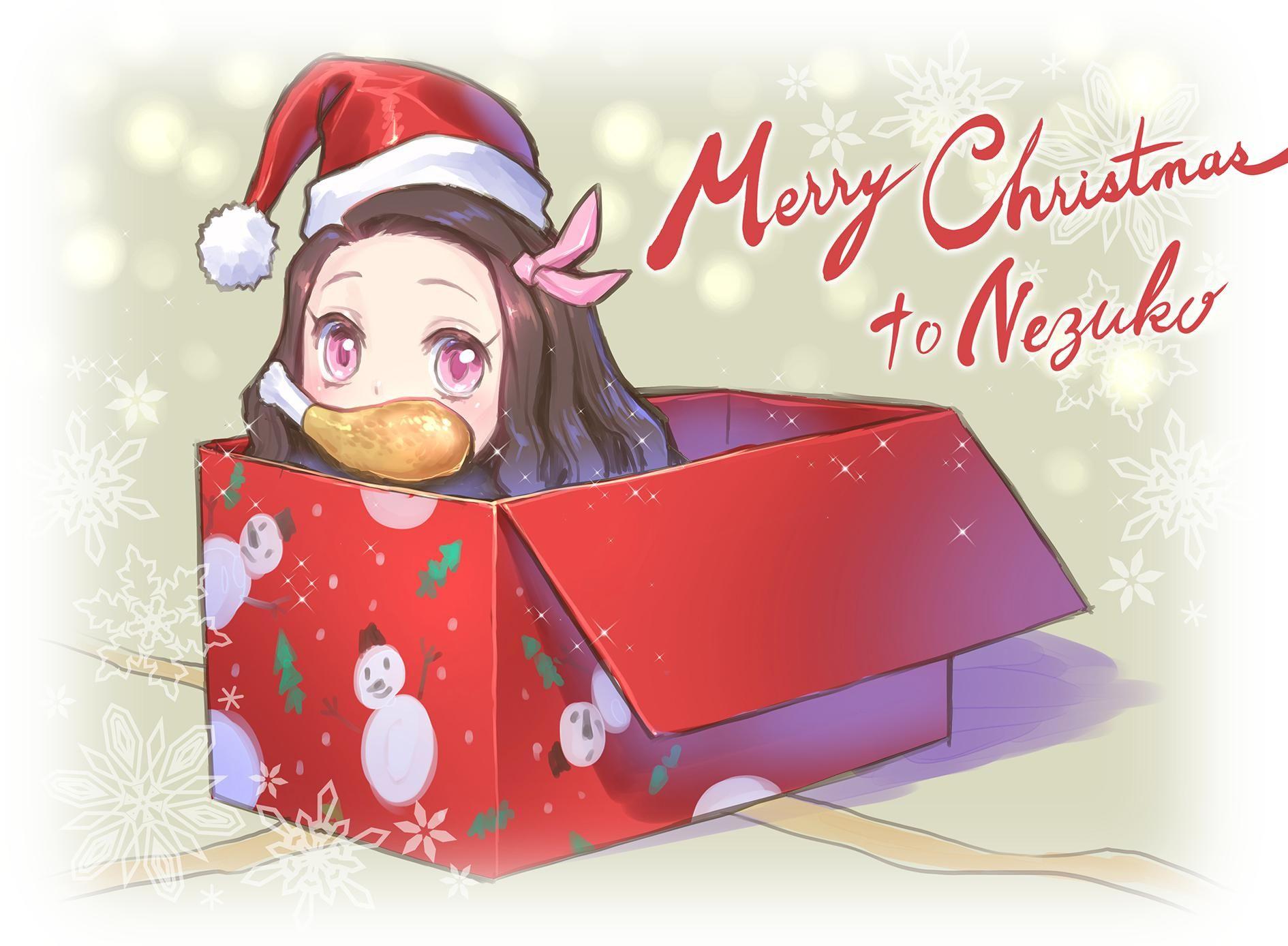 Demon Slayer Christmas Wallpapers - Top Free Demon Slayer Christmas