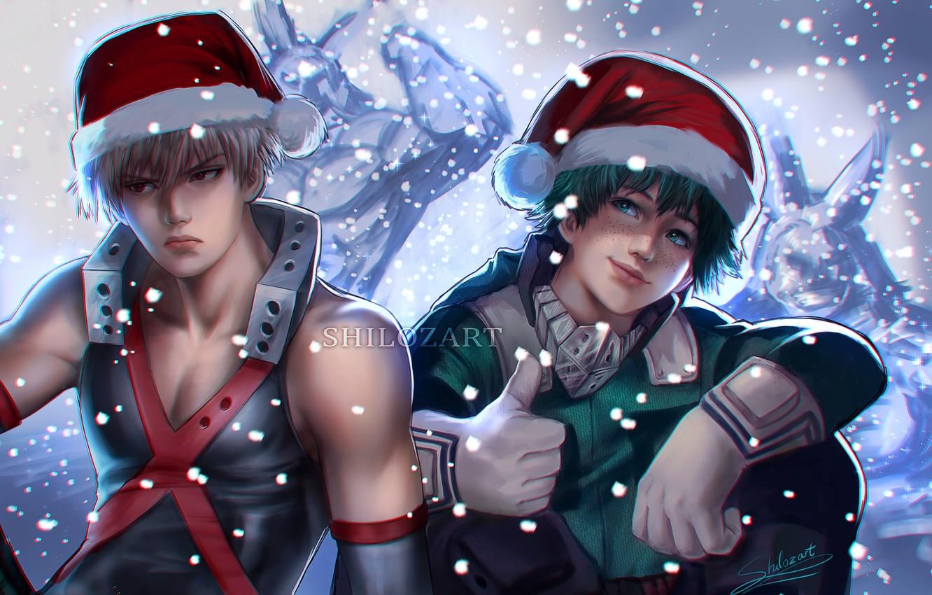 MHA Christmas Wallpapers - Top Free MHA Christmas Backgrounds