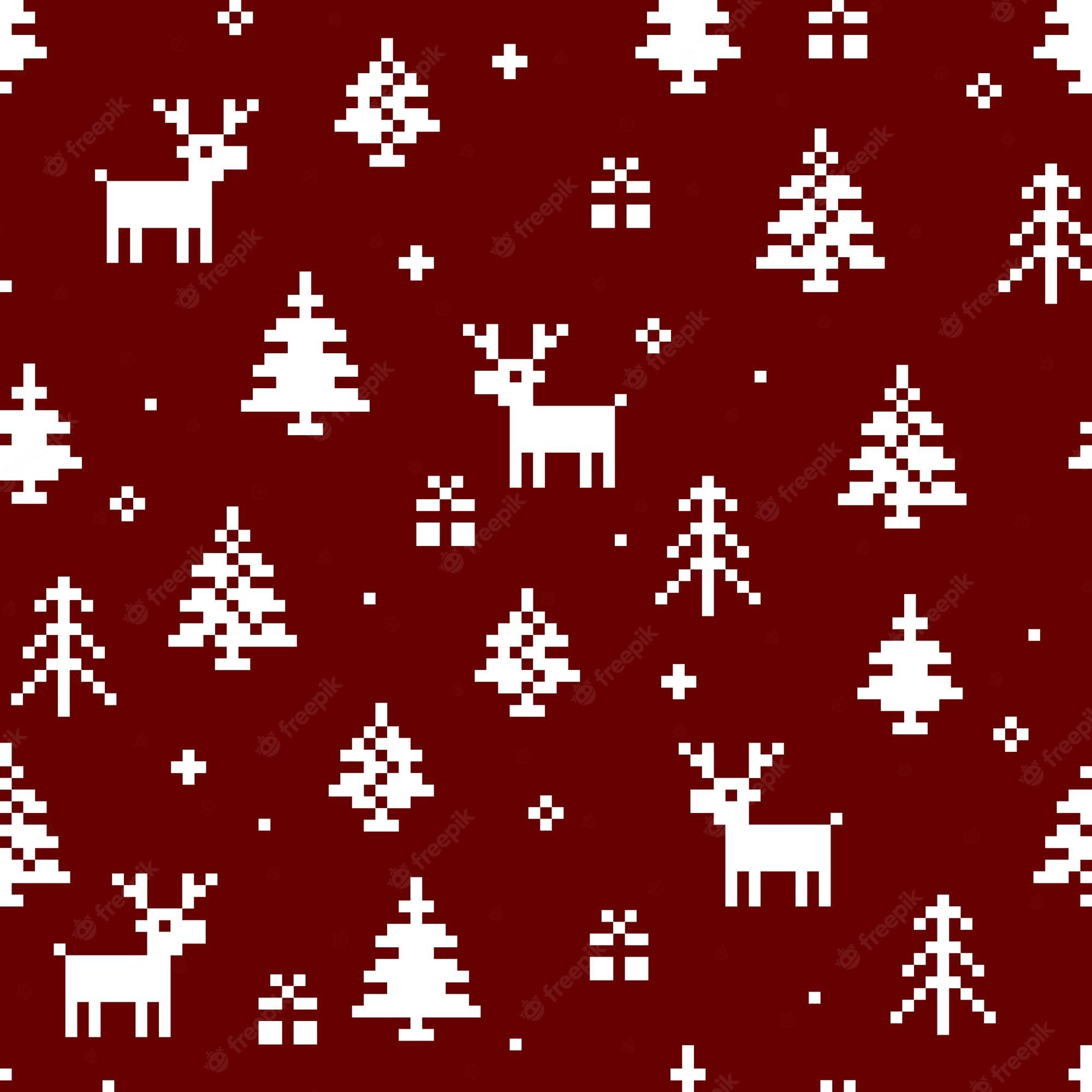 Christmas Pixel Wallpapers - Top Free Christmas Pixel Backgrounds